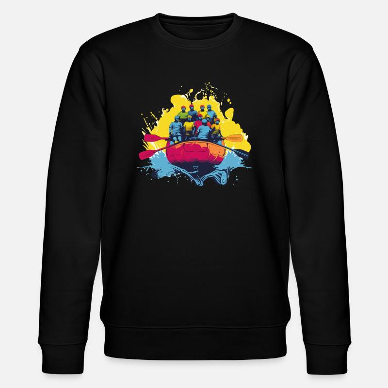 Rafting en groupe - Sweat bio CHANGER Stanley/Stella Unisexe - noir