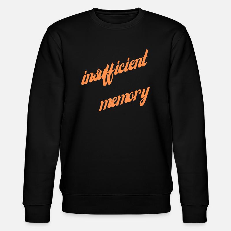 Insufficient memory - Stanley/Stella Unisex Bio-Sweatshirt CHANGER  - Schwarz