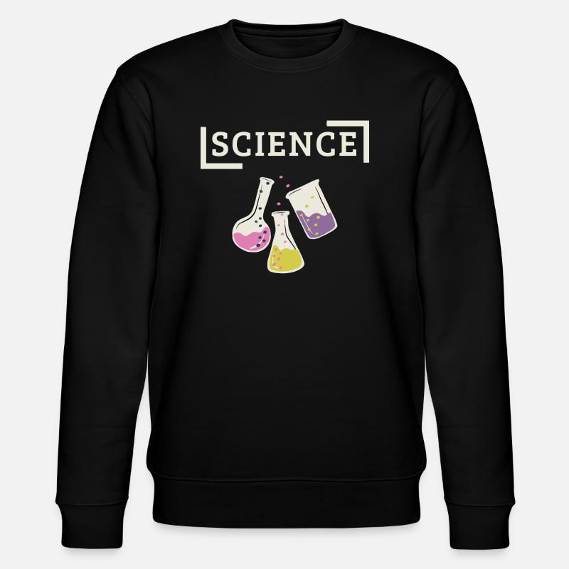 Science - Stanley/Stella Unisex Bio-Sweatshirt CHANGER  - Schwarz