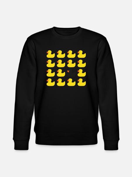 Gummiente - Stanley/Stella Unisex Bio-Sweatshirt CHANGER  - Schwarz