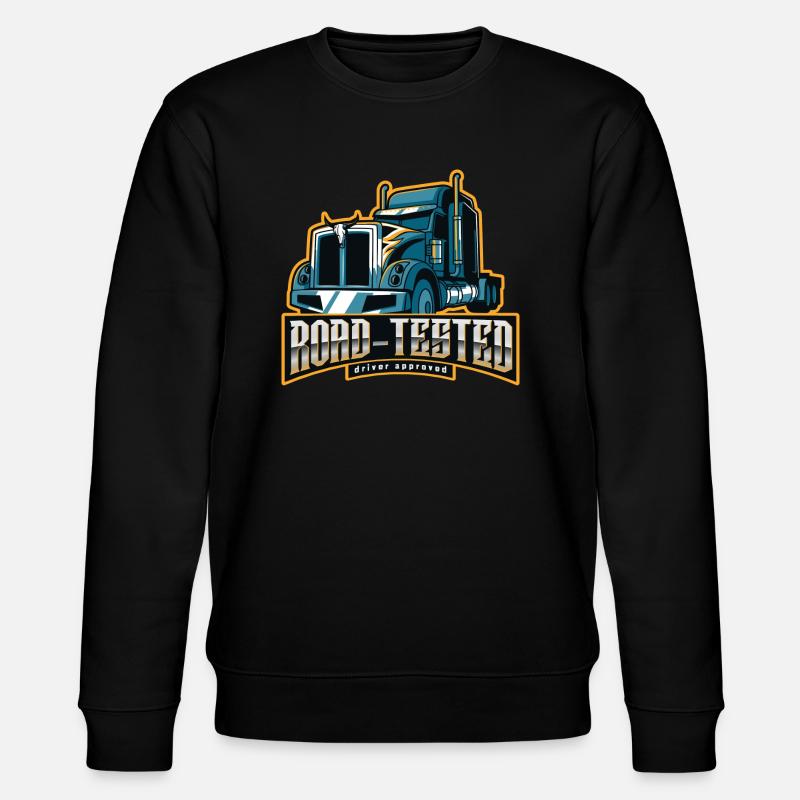 Road Tested - Stanley/Stella Unisex Bio-Sweatshirt CHANGER  - Schwarz