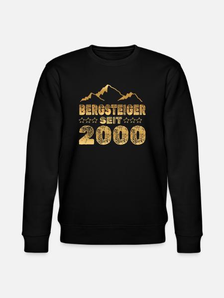 2000 - Stanley/Stella CHANGER Unisex Organic Sweatshirt - black