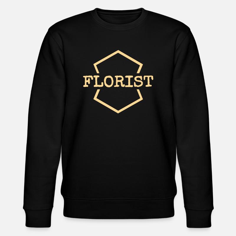 Travail Fleuriste - Sweat bio CHANGER Stanley/Stella Unisexe - noir