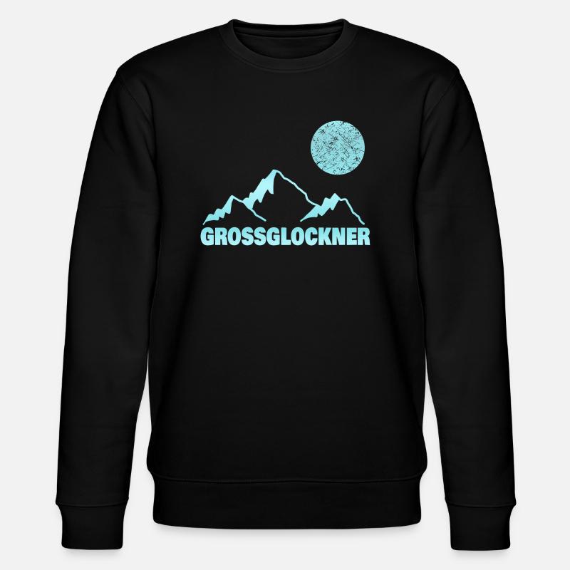 Don pour Grossglockner - Sweat bio CHANGER Stanley/Stella Unisexe - noir