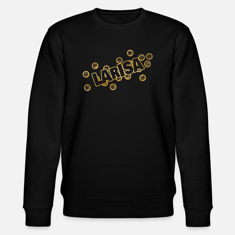 Gift for Larisa - Stanley/Stella CHANGER Unisex Organic Sweatshirt - black