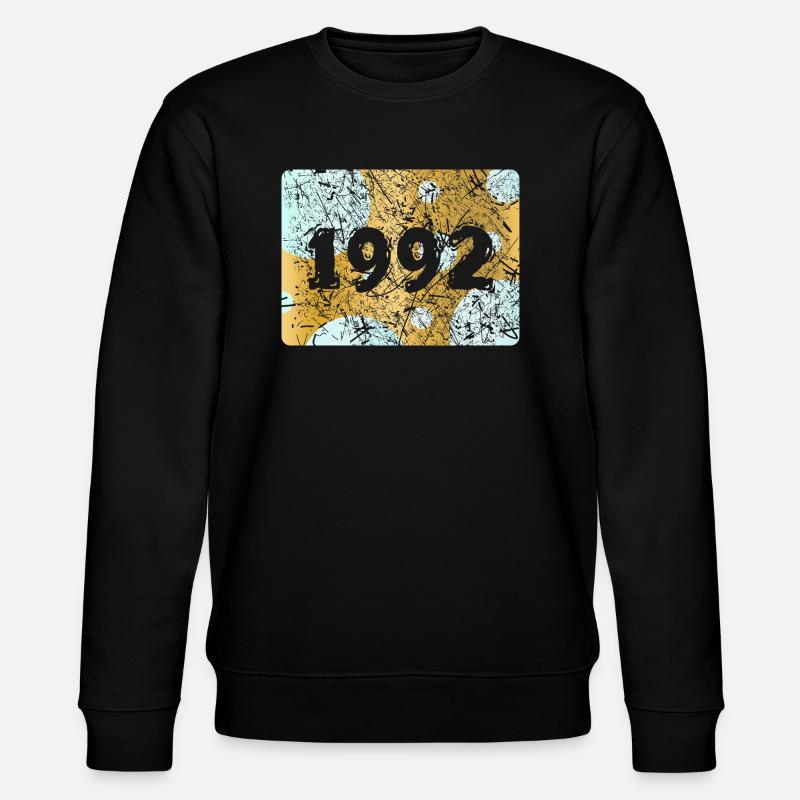 1992 - Sweat bio CHANGER Stanley/Stella Unisexe - noir
