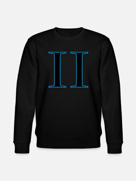 roman2 - Stanley/Stella CHANGER Unisex Organic Sweatshirt - black