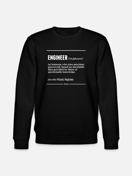 ENGINEER - Stanley/Stella CHANGER Unisex Organic Sweatshirt - black