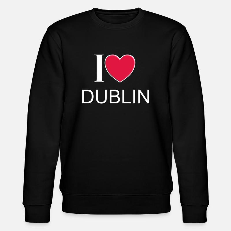 J’adore Dublin - Sweat bio CHANGER Stanley/Stella Unisexe - noir