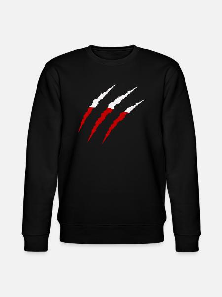 Claws Polska - Stanley/Stella CHANGER Unisex Organic Sweatshirt - black