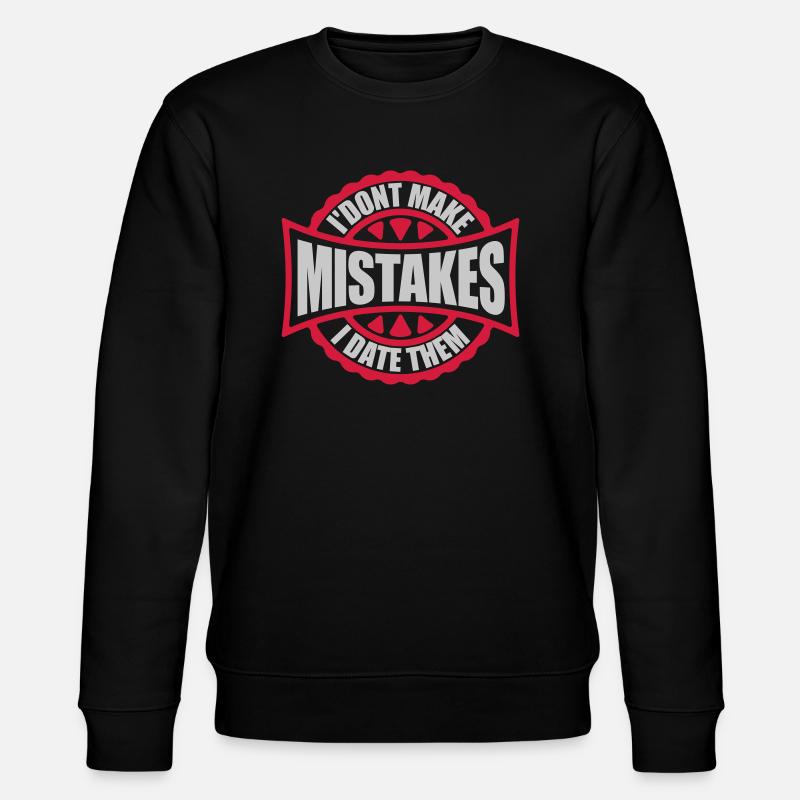 Date Erreurs Citation Logo - Sweat bio CHANGER Stanley/Stella Unisexe - noir