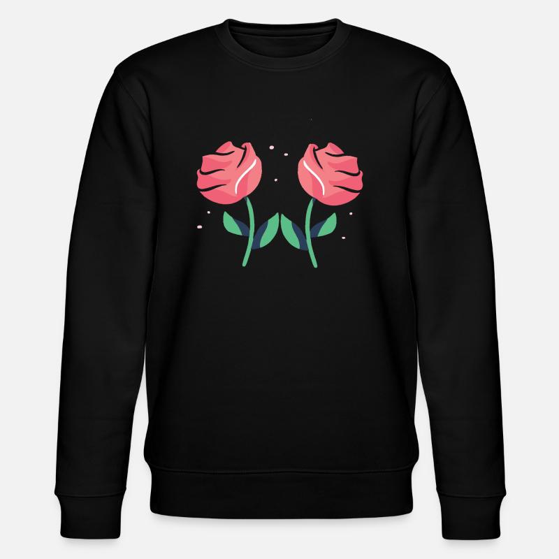 Belle Rose - Sweat bio CHANGER Stanley/Stella Unisexe - noir