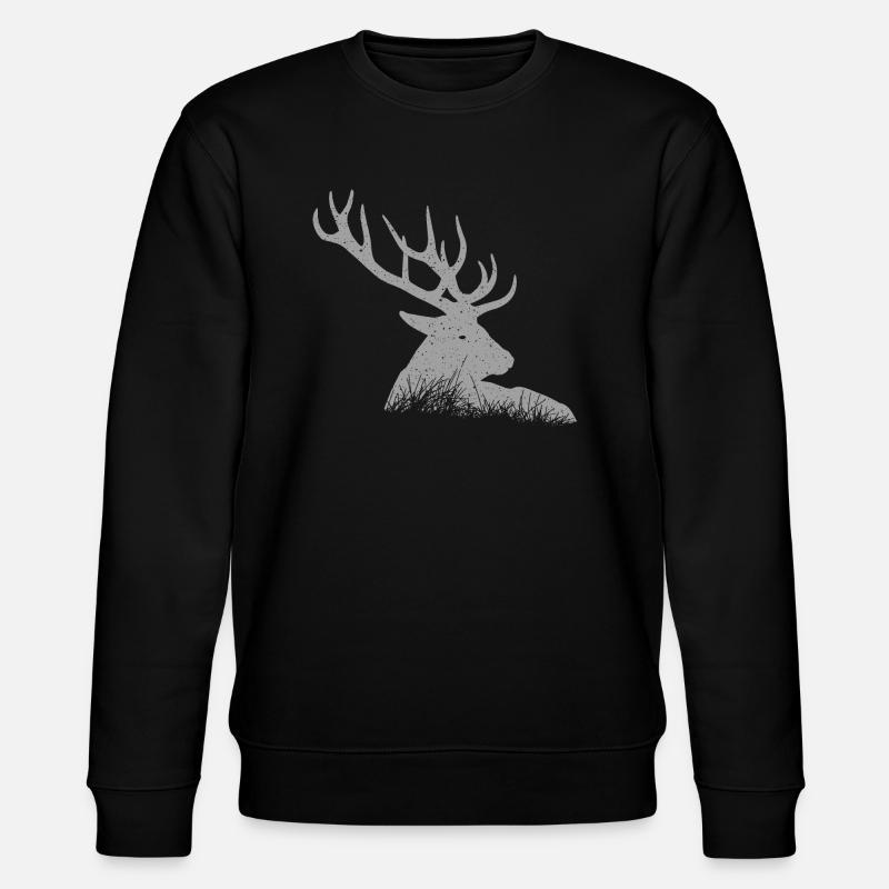 Deer - Stanley/Stella CHANGER Unisex Organic Sweatshirt - black