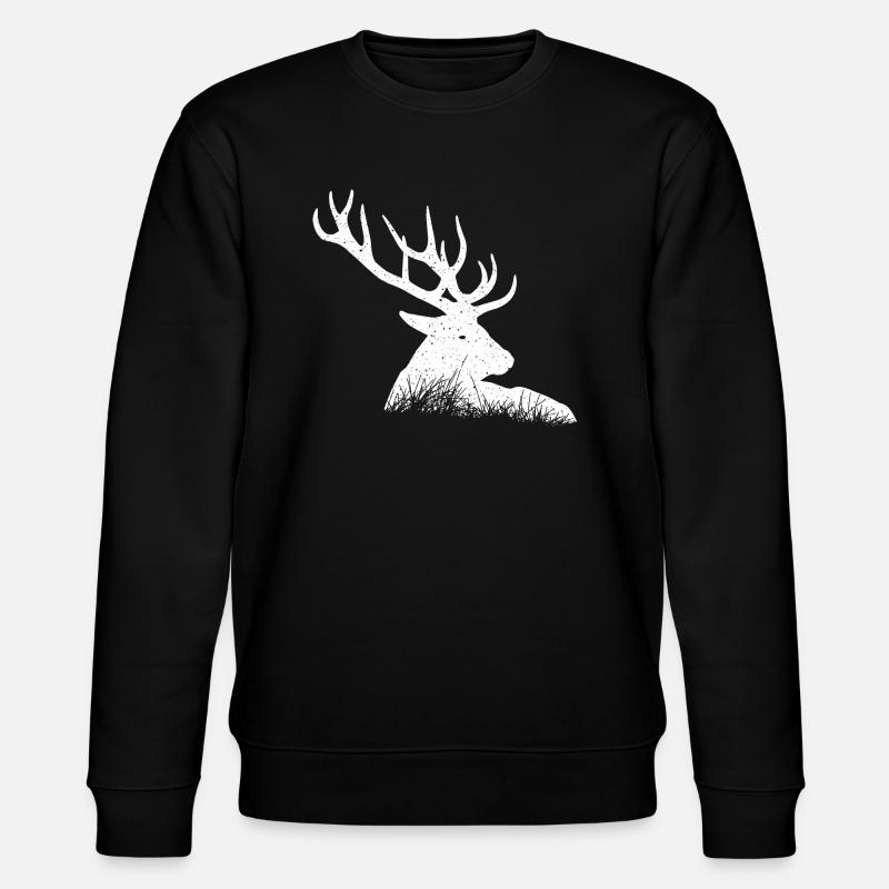 Cerf - Sweat bio CHANGER Stanley/Stella Unisexe - noir