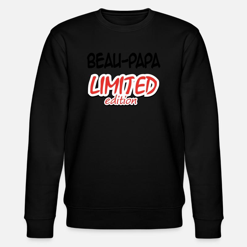 BEAU PAPA LIMITED EDITION - Sweat bio CHANGER Stanley/Stella Unisexe - noir