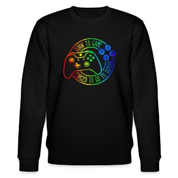 Gamer Jeu En Ligne Jeux Sur Ordinateur Arcade Neon - Sweat bio CHANGER Stanley/Stella Unisexe - noir - Devant - Nik (191cm) & Marisol (170cm)