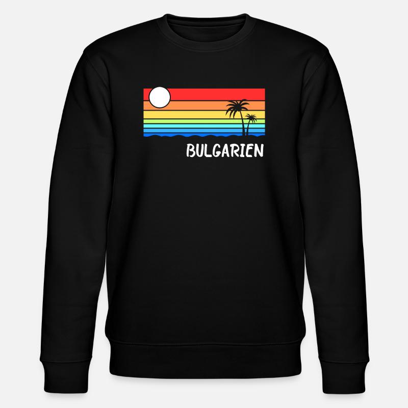 Bulgarie Vacances Balkans Idée - Sweat bio CHANGER Stanley/Stella Unisexe - noir