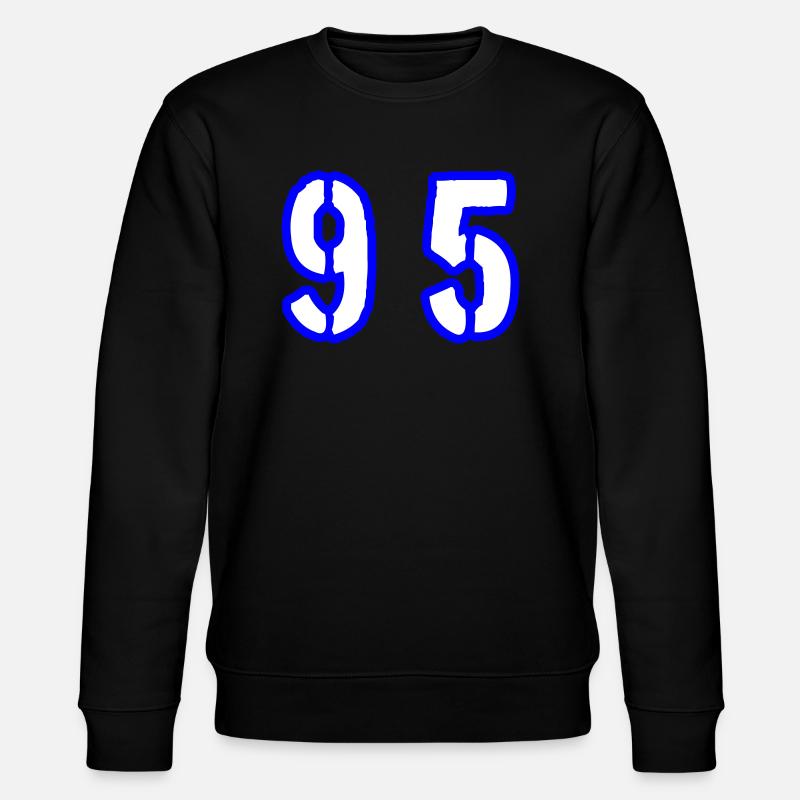 Symbole du chiffre 95 - Sweat bio CHANGER Stanley/Stella Unisexe - noir
