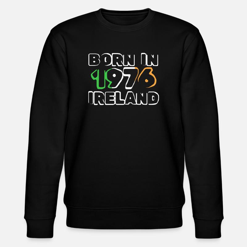 Irlande 1976 - Sweat bio CHANGER Stanley/Stella Unisexe - noir