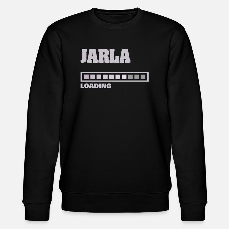 Jarla als Baby - Stanley/Stella Unisex Bio-Sweatshirt CHANGER  - Schwarz