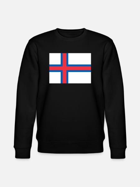 Færøerne - Stanley/Stella økologisk unisex-sweatshirt CHANGER  - sort