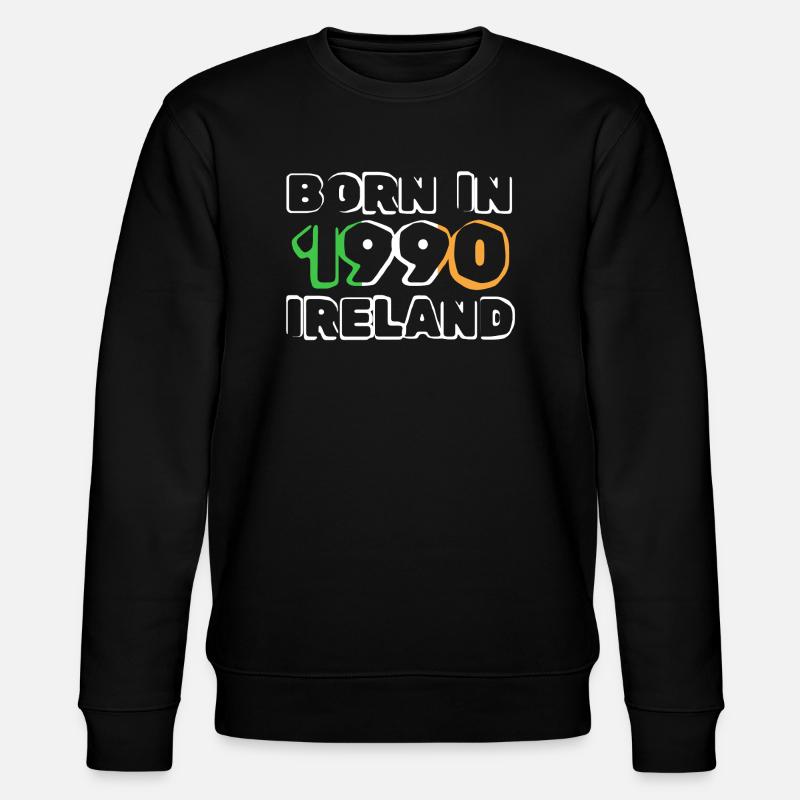 Irlande 1990 - Sweat bio CHANGER Stanley/Stella Unisexe - noir