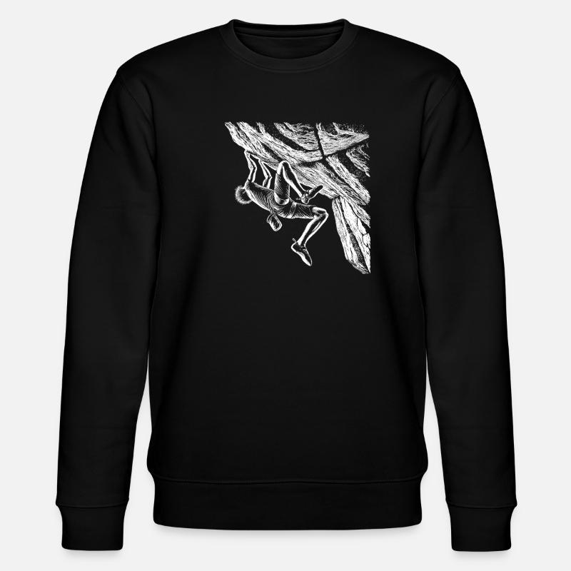 Climb - Stanley/Stella CHANGER Unisex Organic Sweatshirt - black