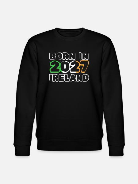 Ireland 2027 - Stanley/Stella CHANGER Unisex Organic Sweatshirt - black