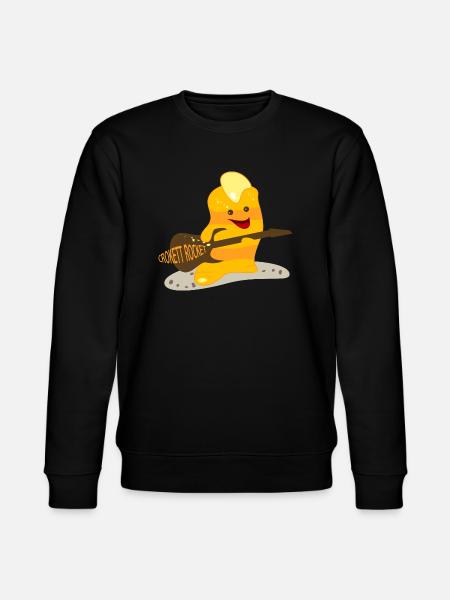 crokett rocket - Stanley/Stella CHANGER Unisex Organic Sweatshirt - black