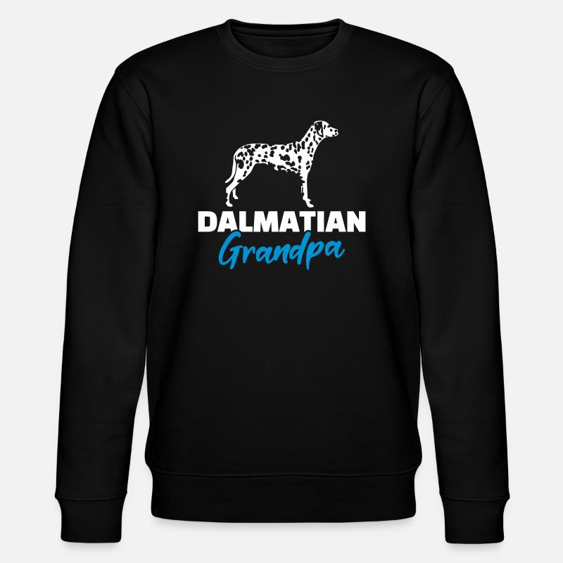 Dalmatian - Stanley/Stella CHANGER Unisex Organic Sweatshirt - black