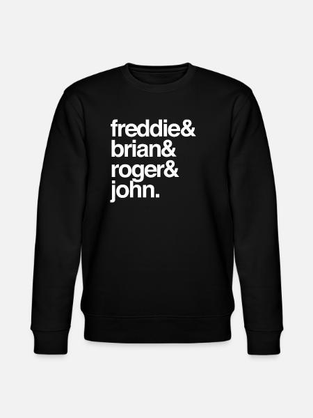 QUEEN PERSONNEL - Stanley/Stella CHANGER Unisex Organic Sweatshirt - black