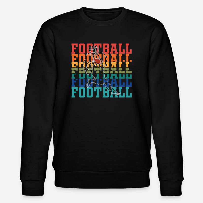 Fußball - Stanley/Stella Unisex Bio-Sweatshirt CHANGER - Schwarz