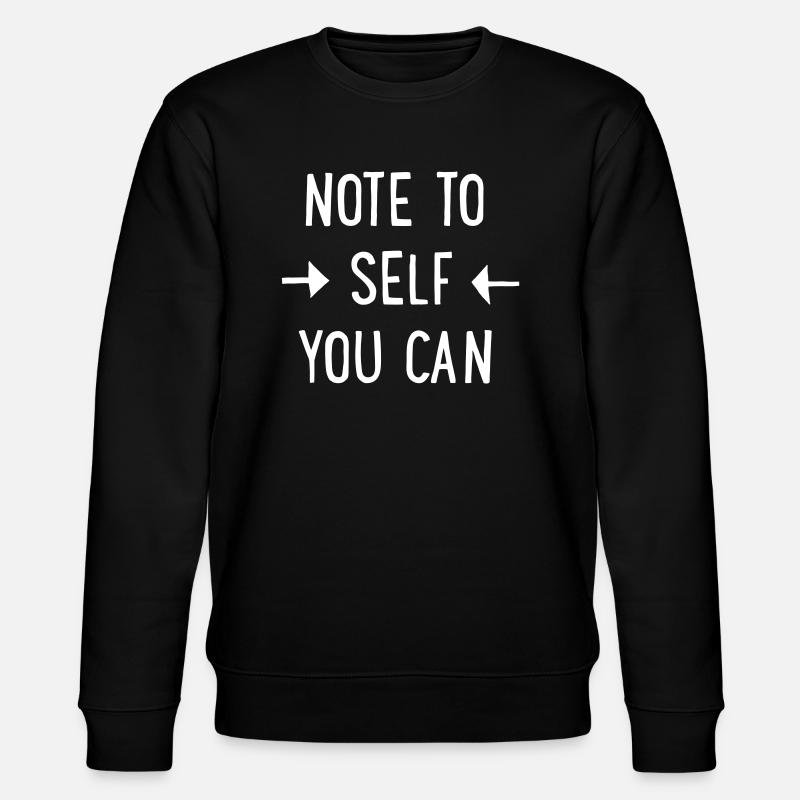 Motivation - Sweat bio CHANGER Stanley/Stella Unisexe - noir