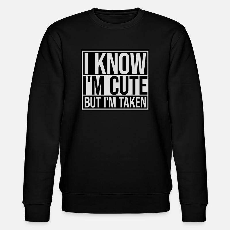 citation mignonne mais prise - Sweat bio CHANGER Stanley/Stella Unisexe - noir