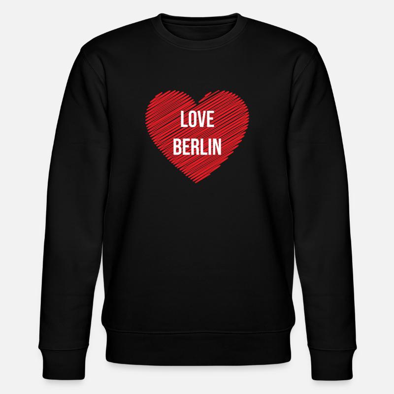 Love Berlin T-Shirt - Sweat bio CHANGER Stanley/Stella Unisexe - noir