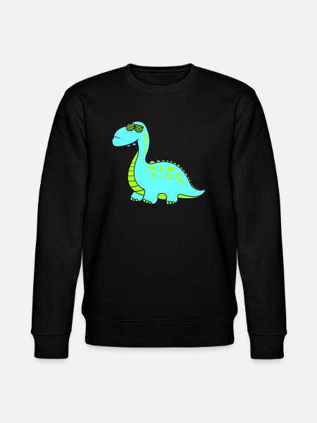 Dino Cool - Stanley/Stella CHANGER Unisex Organic Sweatshirt - black