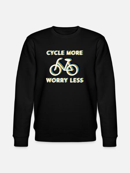 CYKEL MERE BEKYMRINGSLØS KVINDECYKEL - Damecykel - Stanley/Stella økologisk unisex-sweatshirt CHANGER  - sort