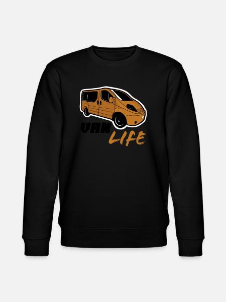 Van life - Stanley/Stella CHANGER Unisex Organic Sweatshirt - black