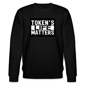 Token's Life Matters - Sweat bio CHANGER Stanley/Stella Unisexe - noir - Devant - Nik (191cm) & Marisol (170cm)