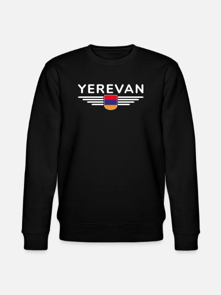 Yerevan Design – Experience Armenia - Stanley/Stella CHANGER Unisex Organic Sweatshirt - black