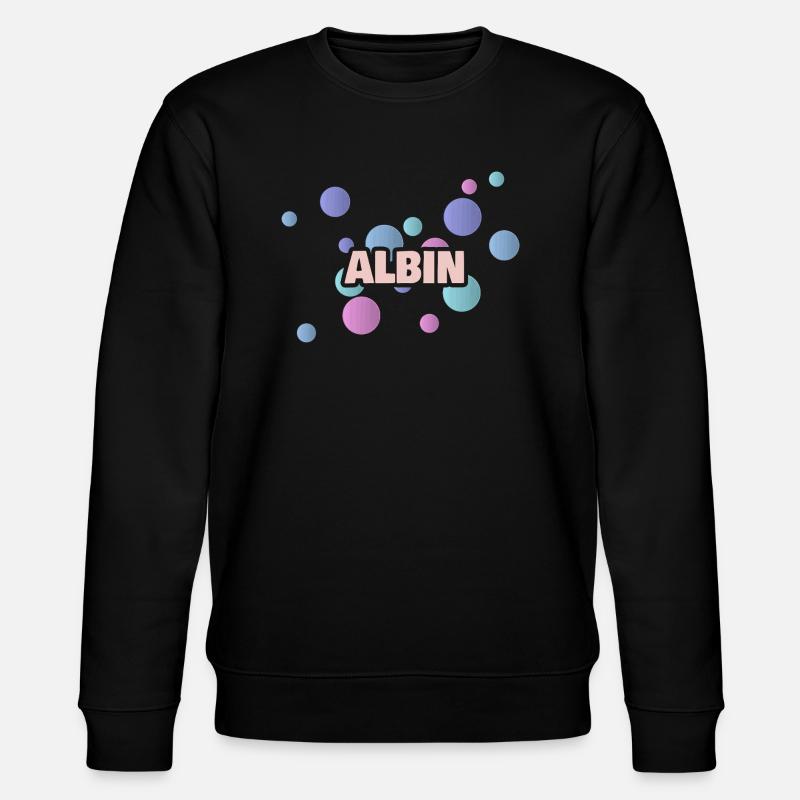 Albin Albin - Stanley/Stella Unisex Bio-Sweatshirt CHANGER  - Schwarz