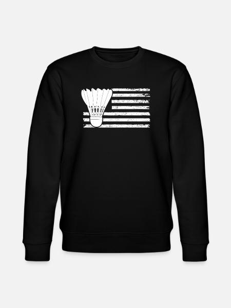 Federball Badminton - Stanley/Stella CHANGER Unisex Organic Sweatshirt - black
