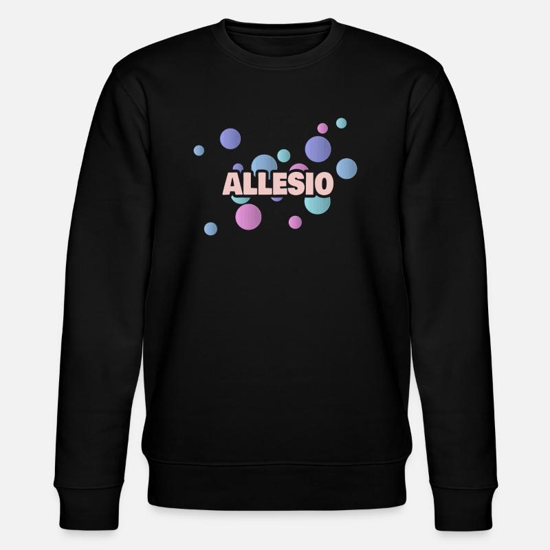 Allesio - Stanley/Stella Unisex Bio-Sweatshirt CHANGER  - Schwarz