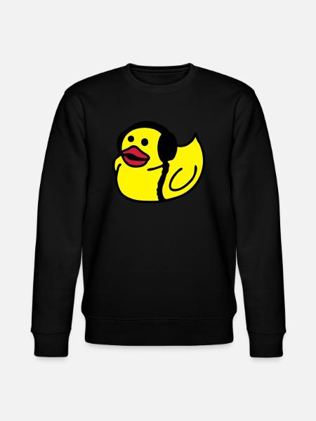 duck - Stanley/Stella CHANGER Unisex Organic Sweatshirt - black