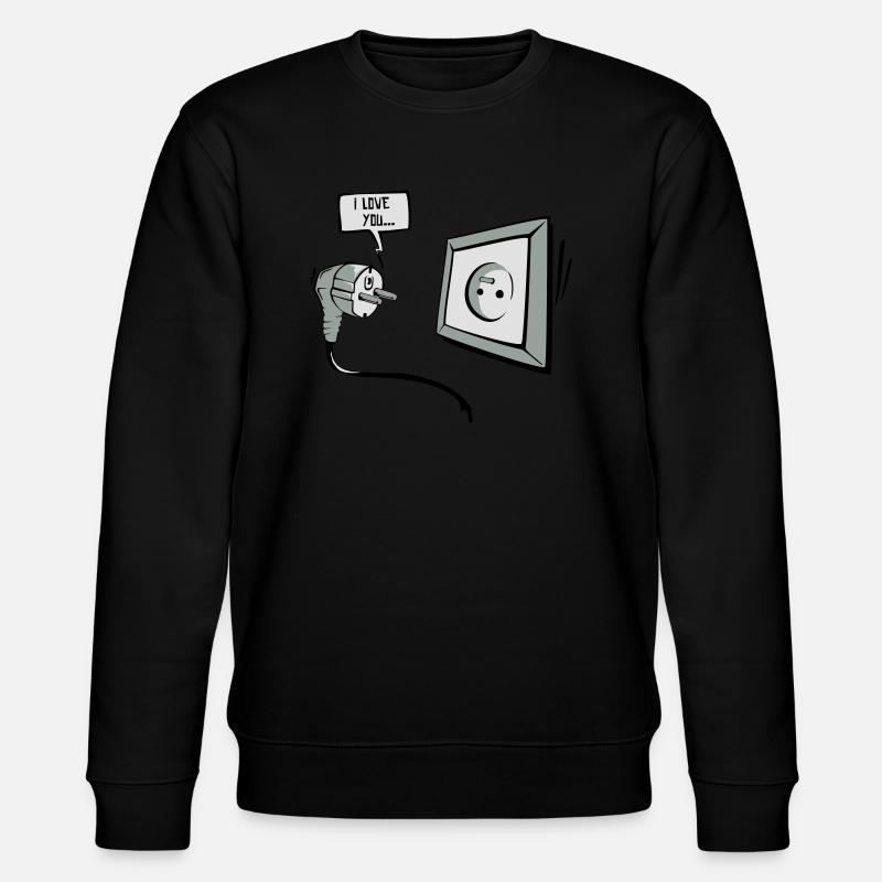 I love you - Sweat bio CHANGER Stanley/Stella Unisexe - noir