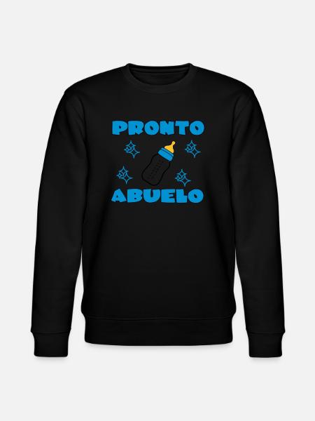 Pronto abuelo - Stanley/Stella CHANGER Unisex Organic Sweatshirt - black