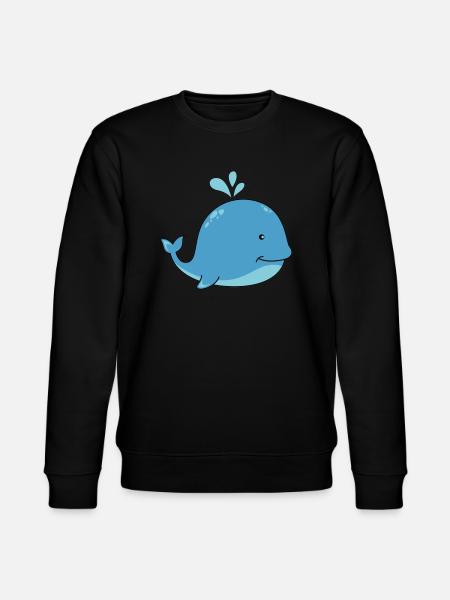 Baleine douce - Sweat bio CHANGER Stanley/Stella Unisexe - noir
