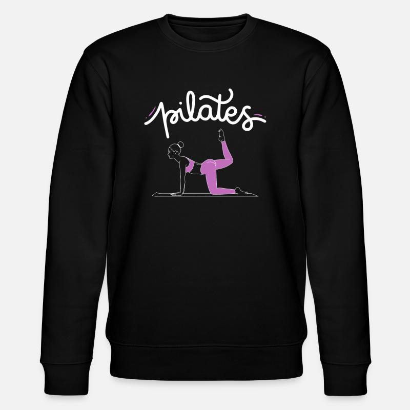 Pilates - Stanley/Stella Unisex Bio-Sweatshirt CHANGER  - Schwarz