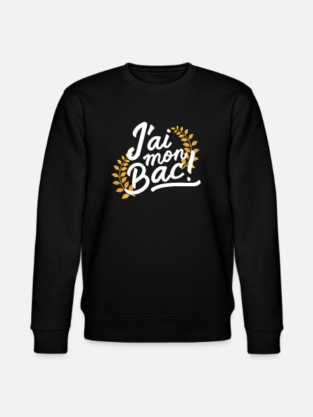 J'ai mon bac - Sweat bio CHANGER Stanley/Stella Unisexe - noir