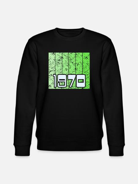 Retro 1970 - Stanley/Stella CHANGER Unisex Organic Sweatshirt - black